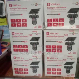 V380 Pro T30 9MP Triple Lens 4G Solar PTZ Security Camera
