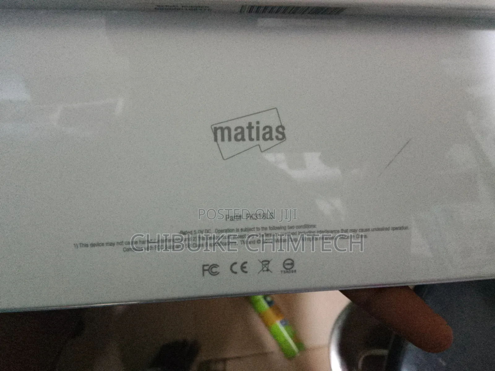 Matias Part# Fk318LS Wired Keyboard