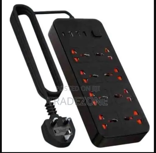 9-Way Extension Socket With USB PE-8815