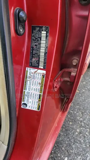Toyota Corolla 2007 Red