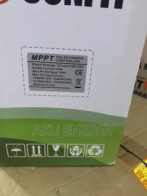 Sunfit 80a MPPT Solar Charge Controller 12v/24v/36v/48v
