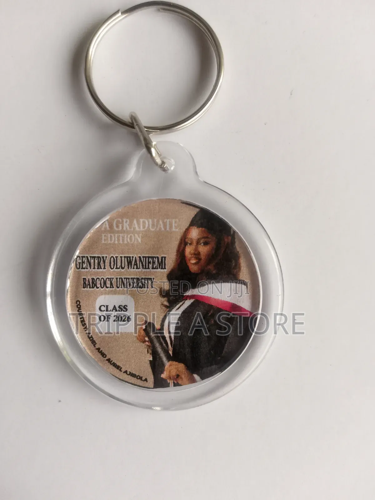 Branded Plastic Keyring