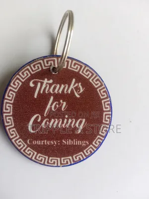 Branded Plastic Keyring