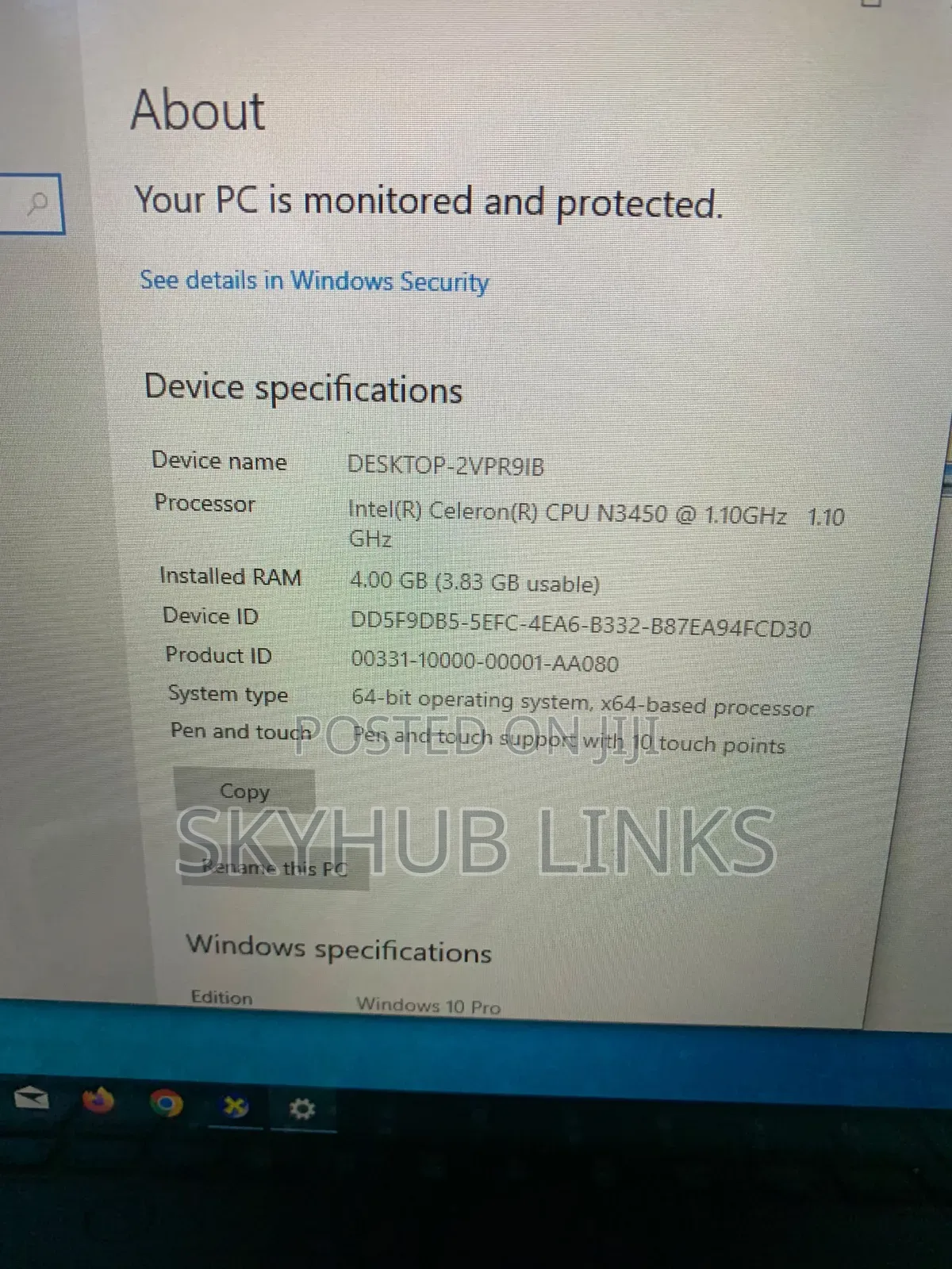 Laptop Lenovo 300e 4GB Intel Celeron SSD 128GB