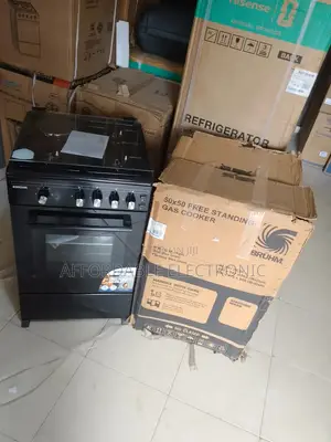 Bruhm Freestanding 3+1 Gas Cooker Bgc5531sb