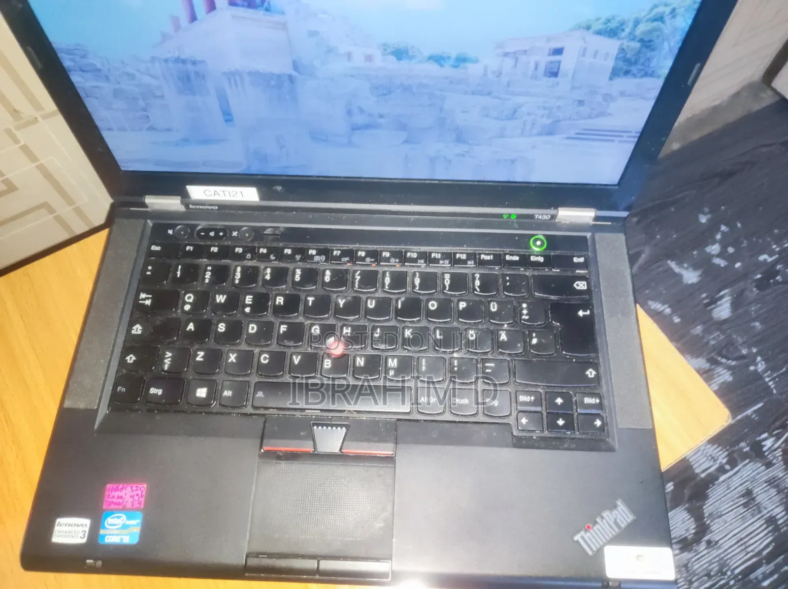 Laptop Lenovo ThinkPad T430 8GB Intel Core i5 HDD 512GB