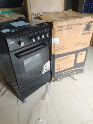 Bruhm 50x50 Standing Cooker -3 Gas +1 Electric