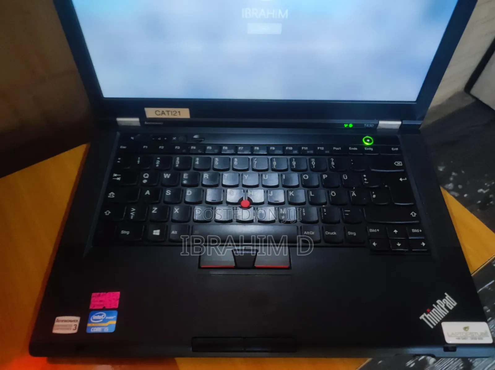 Laptop Lenovo ThinkPad T430 8GB Intel Core i5 HDD 512GB