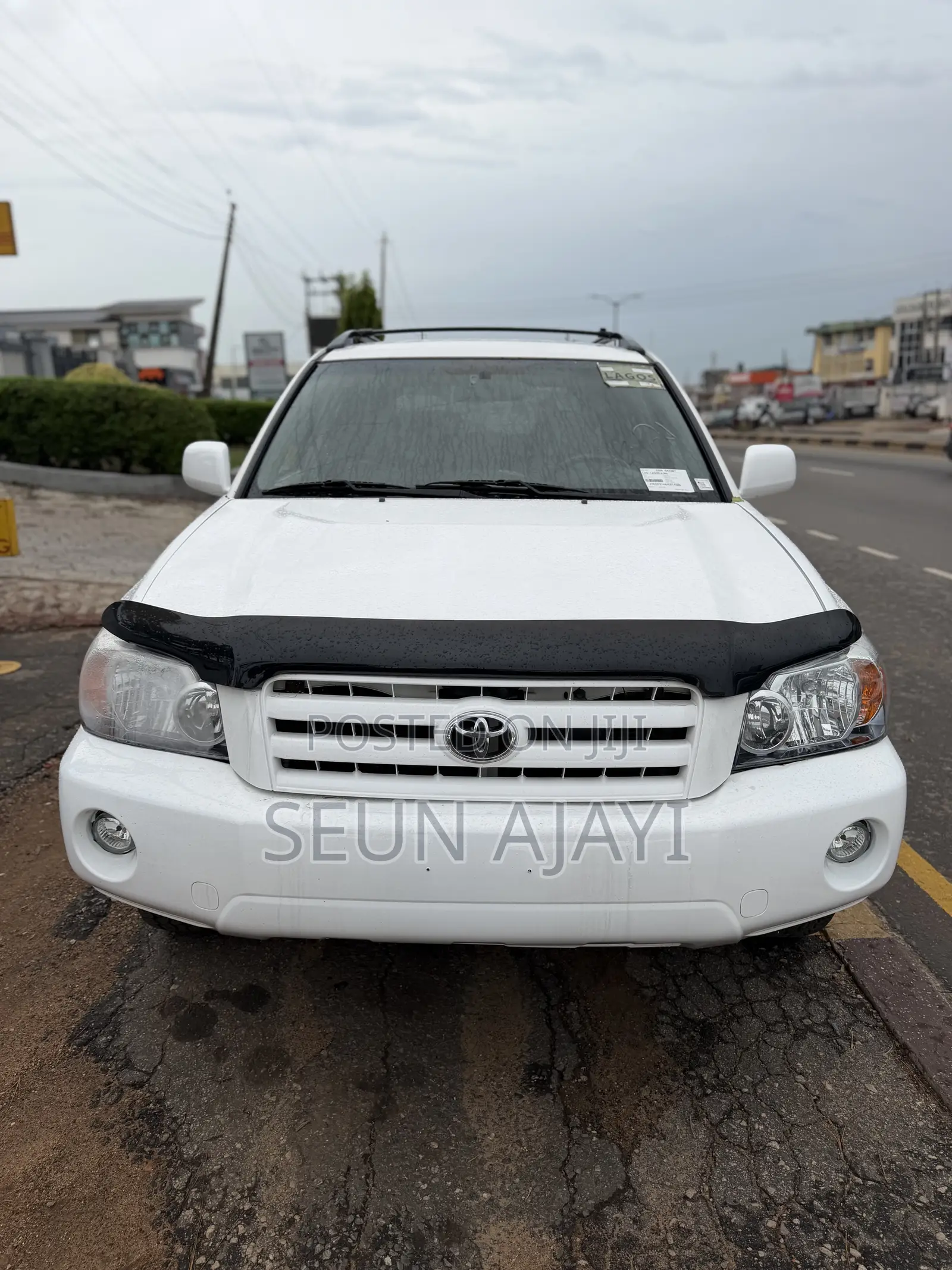 Toyota Highlander V6 AWD 2004 White