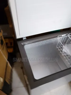 Hisense 250l Single Door Chest Freezer-Convenient Defrost Drain+silver