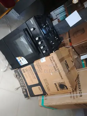 Bruhm 50x50 Cooker With Double Glass Oven Door