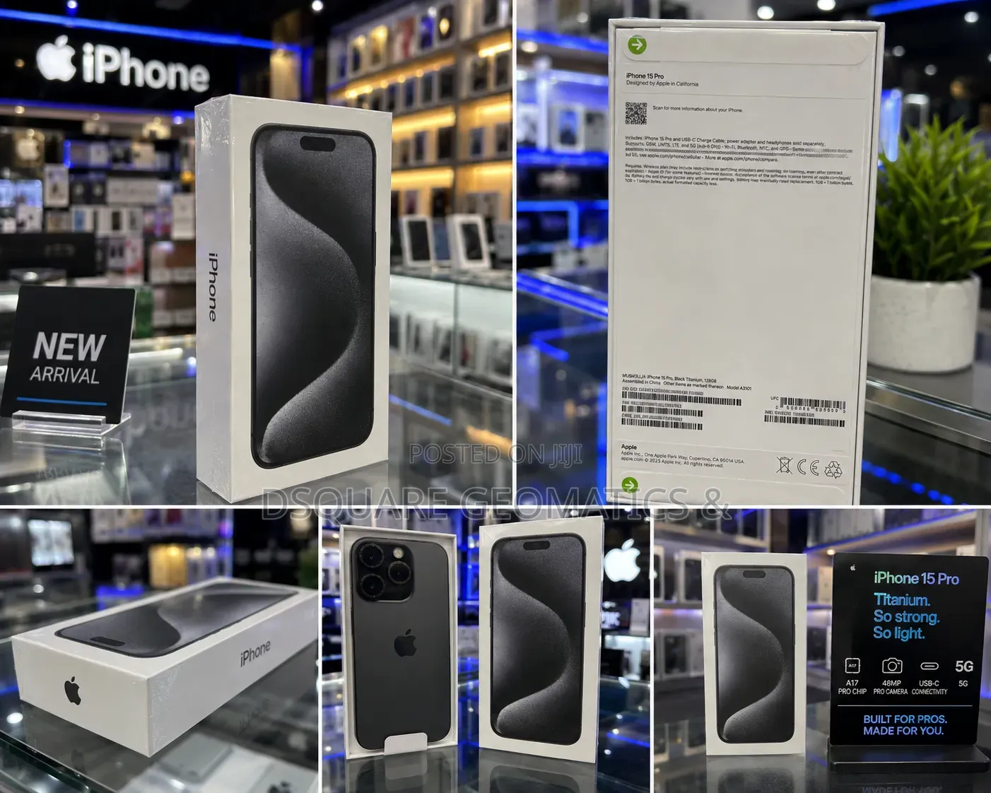 New Apple iPhone 15 Pro 128 GB