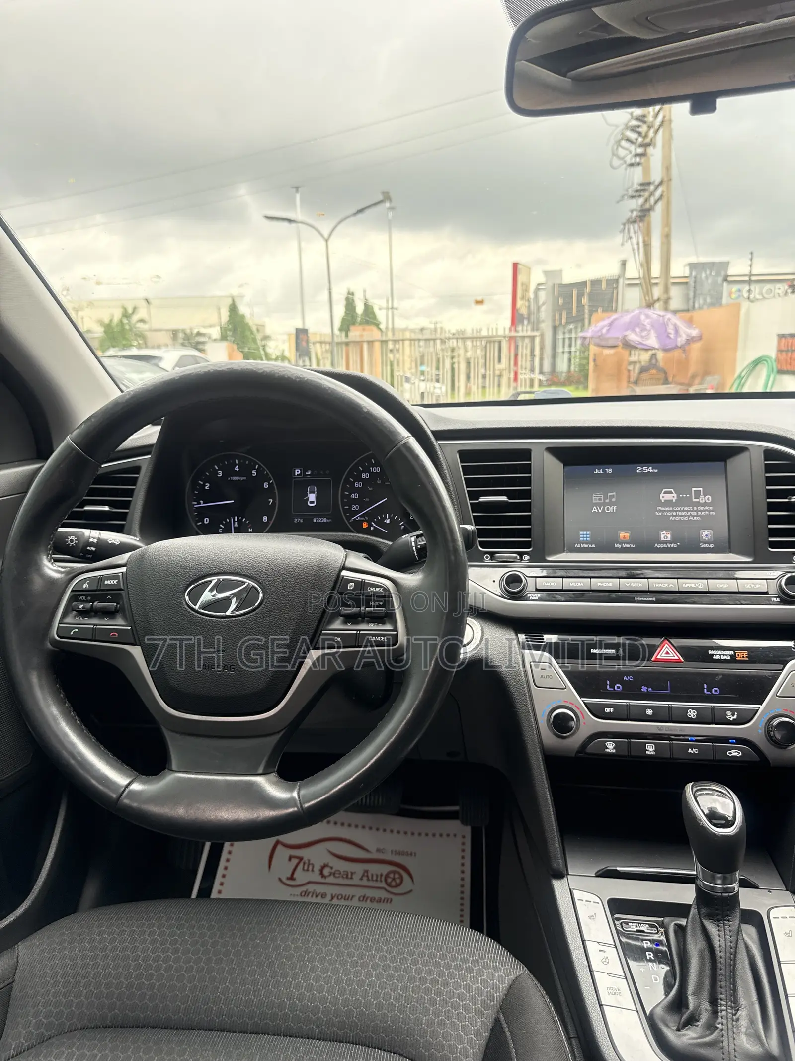 Hyundai Elantra 2017 Blue