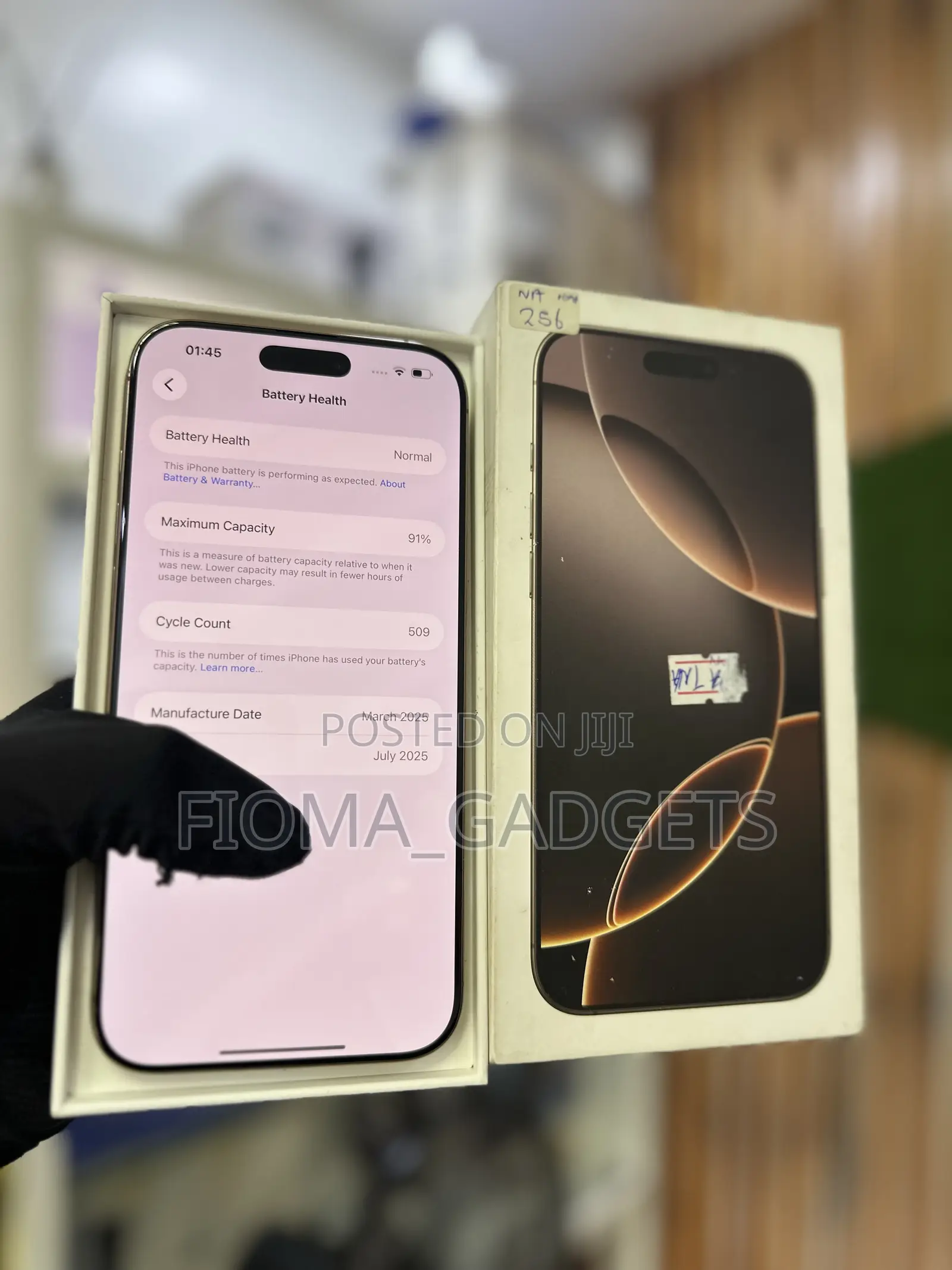 Apple iPhone 16 Pro Max 256 GB Gold