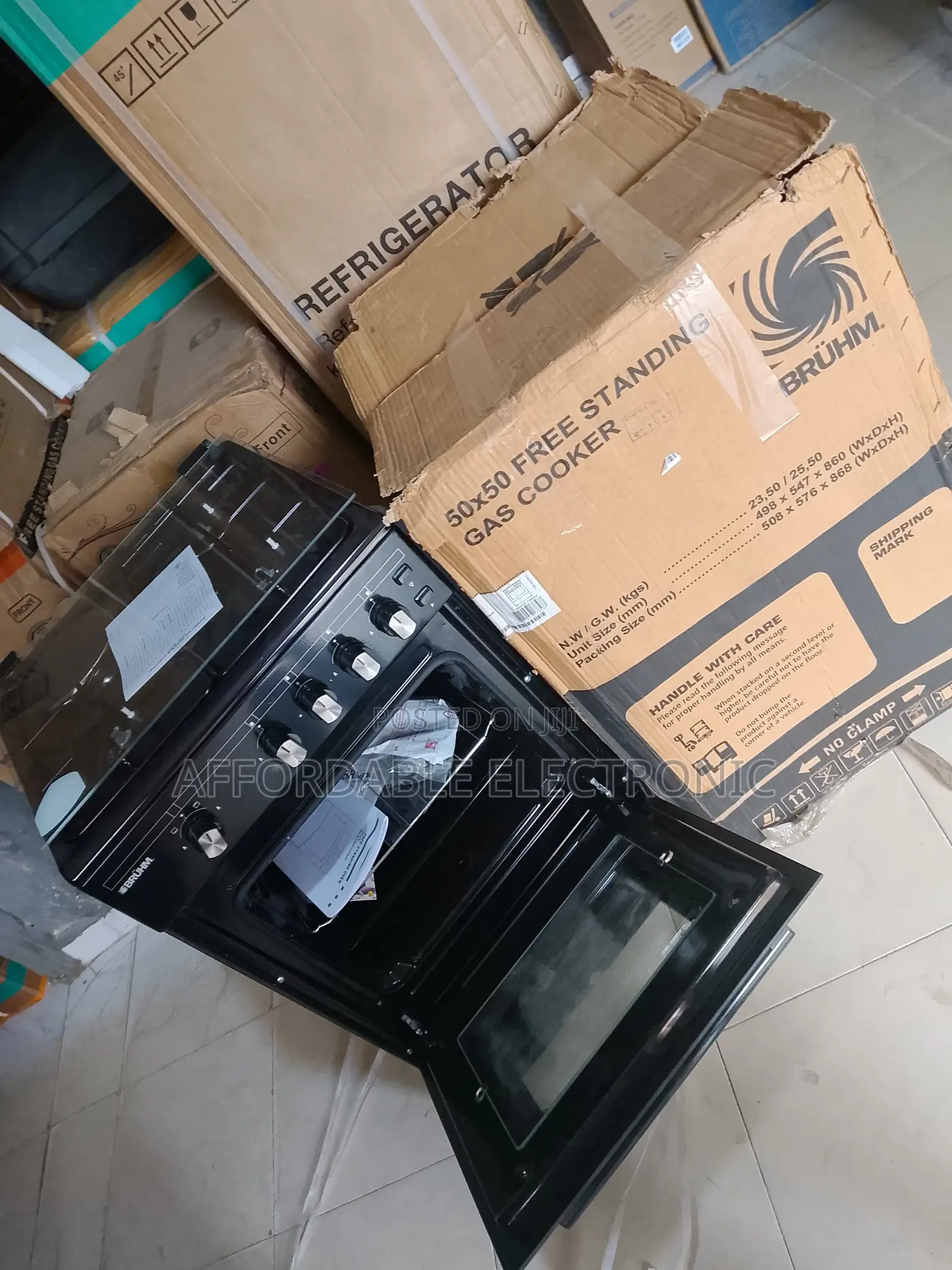 Bruhm Durable 3+1 Gas Cooker