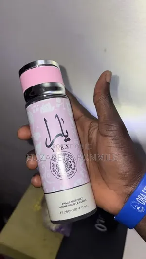 Original Yara by Lattafa Fragrance Mist 250ml #5000 Only at Iju Ishaga