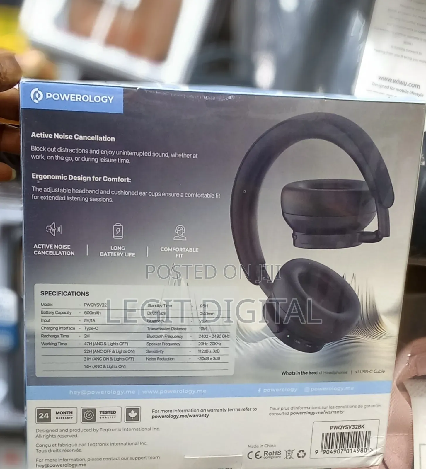 Powerology Headphone
