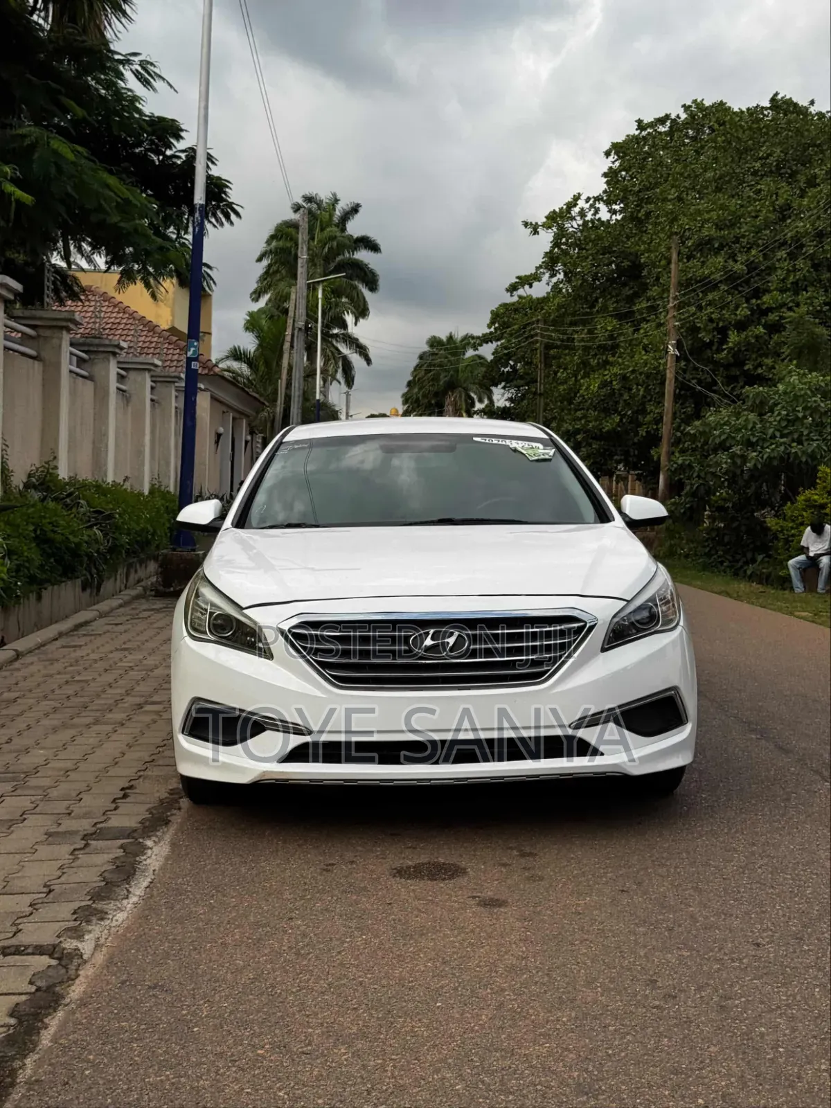 Hyundai Sonata SE 2016 White