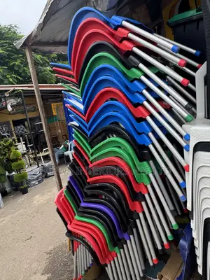 Plastic Chair With Armrest