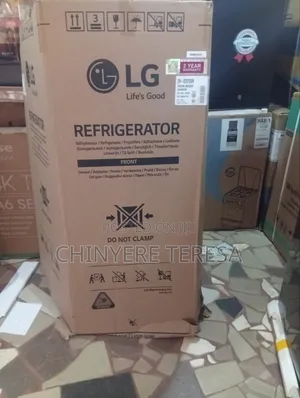 LG Refrigerator Double Door 205liters Model Gn B202sqbb