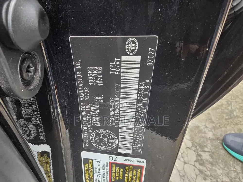Toyota Camry 2009 Black