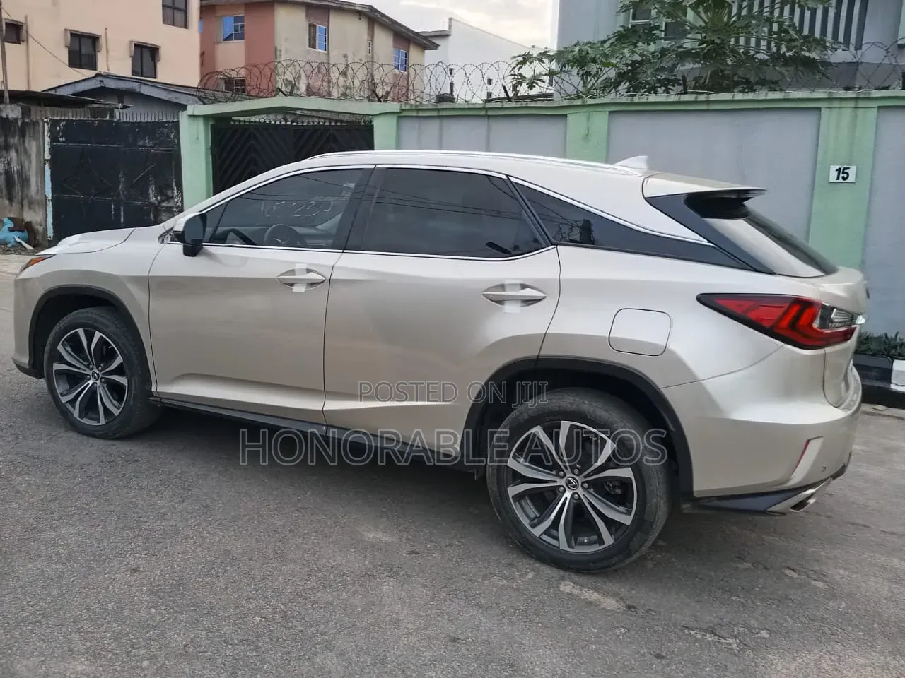 Lexus RX 2018 Gold