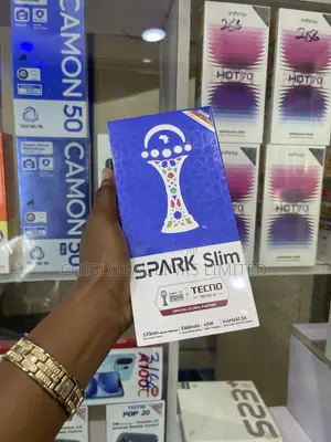 New Tecno Spark Slim 256 GB Black