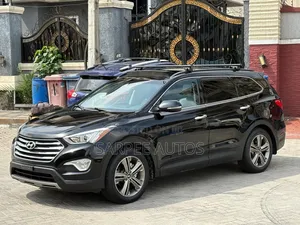 Hyundai Santa Fe Limited 4dr SUV AWD (3.3L 6cyl 6A) 2014 Black
