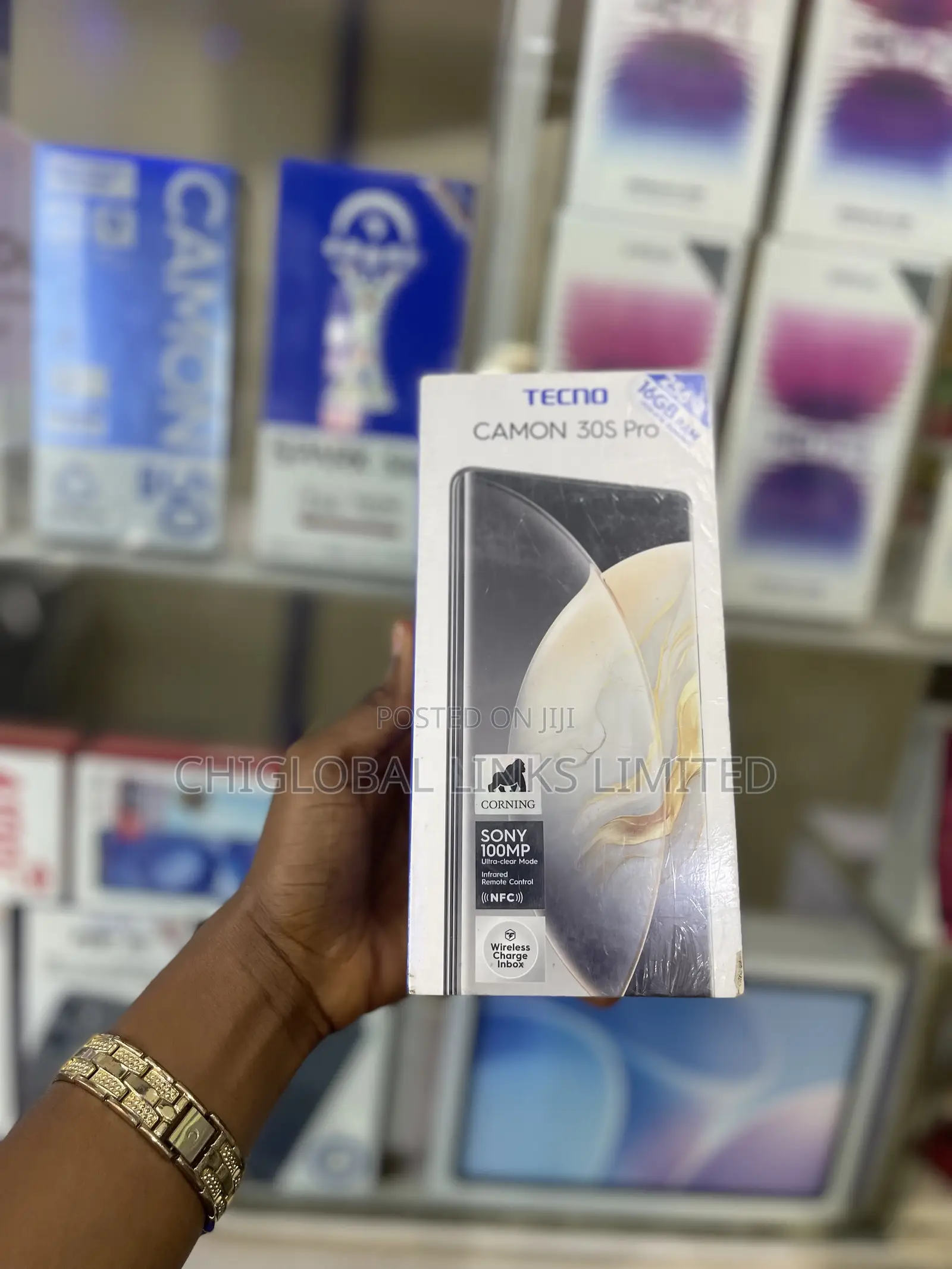 New Tecno Camon 30S Pro 256 GB Blue
