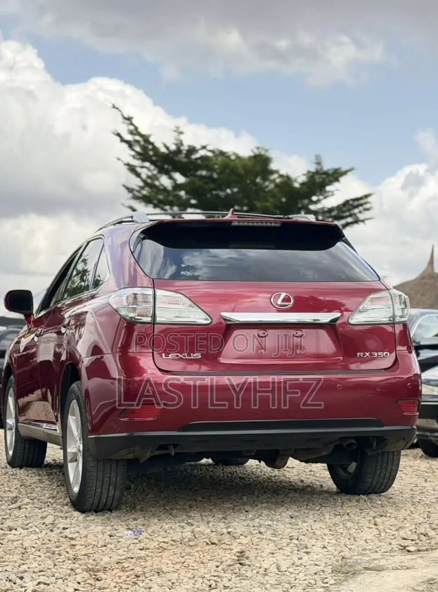 Lexus RX 350 2010 Red