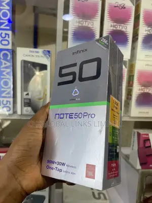 New Infinix Note 50 Pro 256 GB Gray
