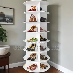 Rotating Shoe Rack