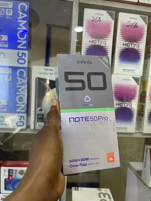 New Infinix Note 50 Pro 256 GB Gray