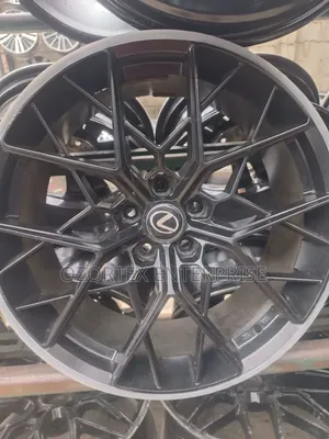 19rim All Blacks Spokes for Lexus