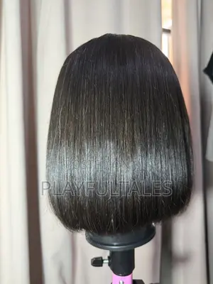 10 Inches SDD Vietnamese Bone Straight Wig