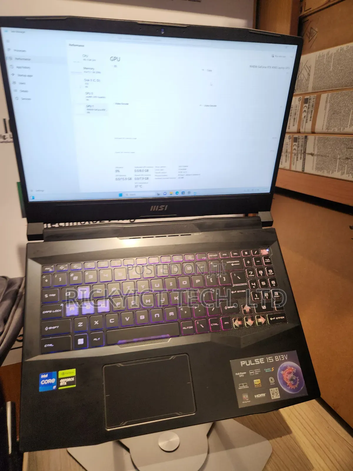 Laptop MSI Pulse GL66 16GB Intel Core i7 SSD 1T