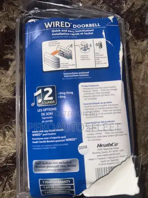 Heath Zenith Wired Mechanical Doorbell Chime Kit