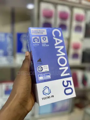 New Tecno Camon 50 256 GB Black