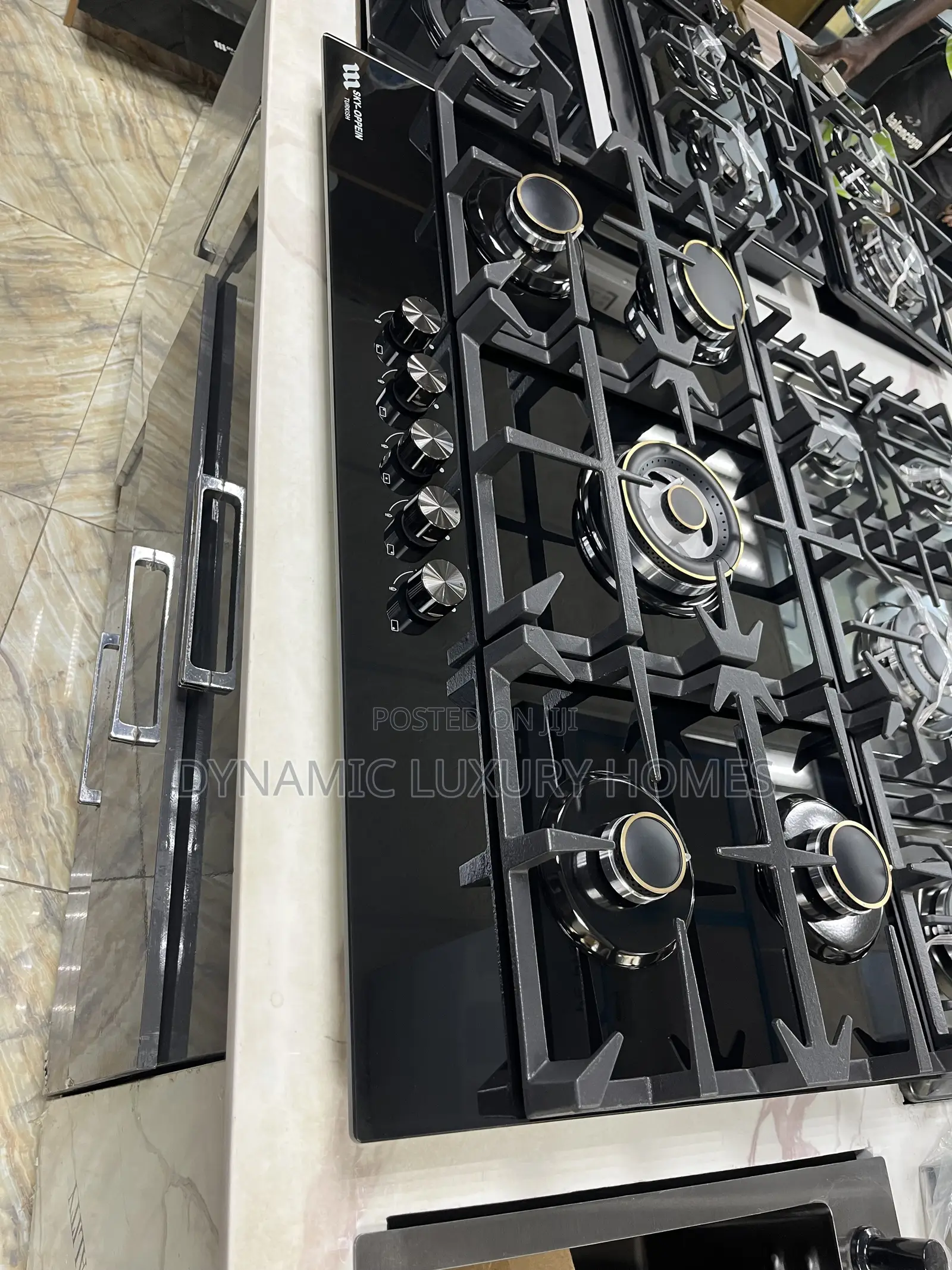 Luxury 5 Burner Gas Cooker