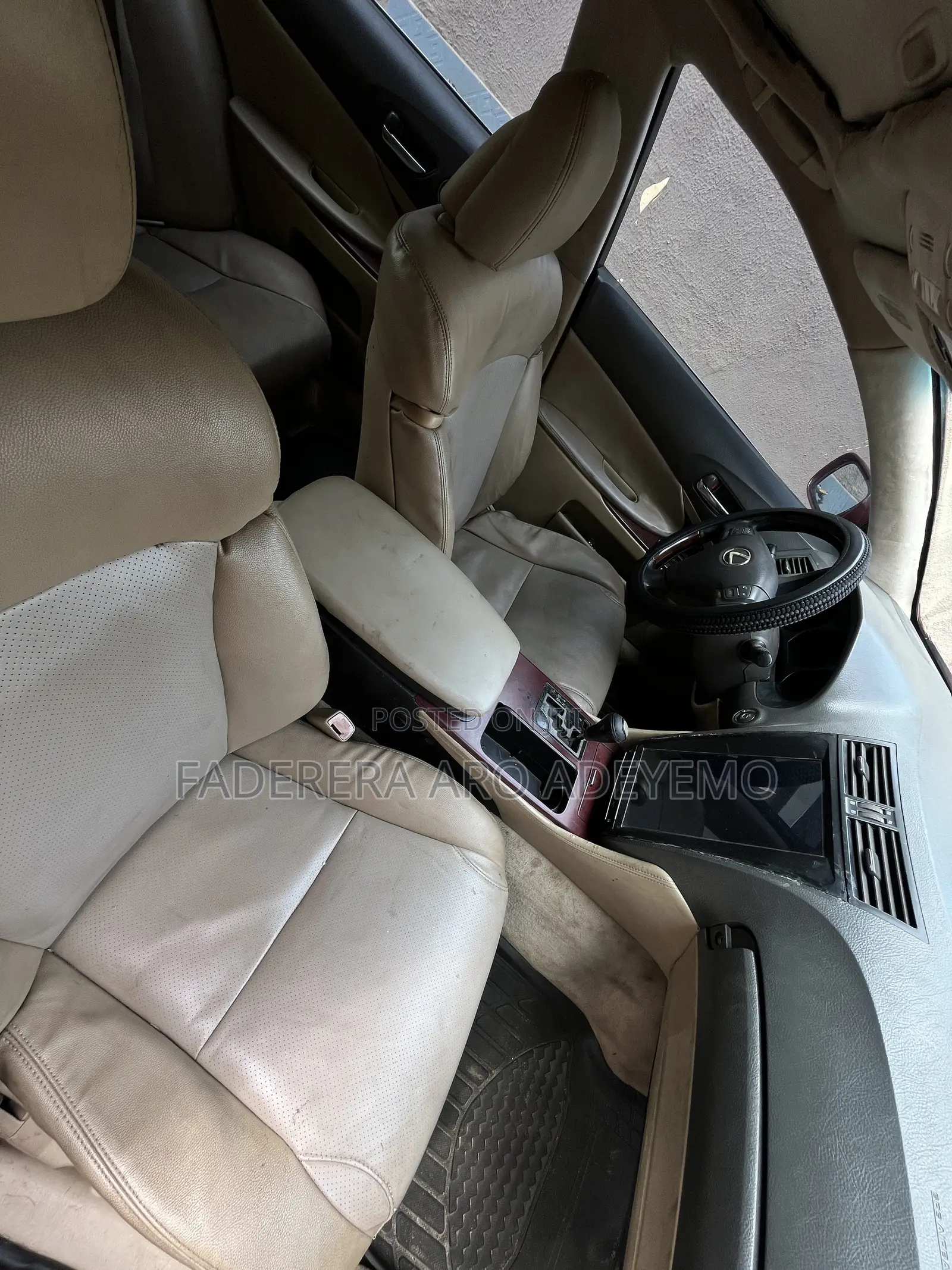 Lexus GS 350 2007 Red