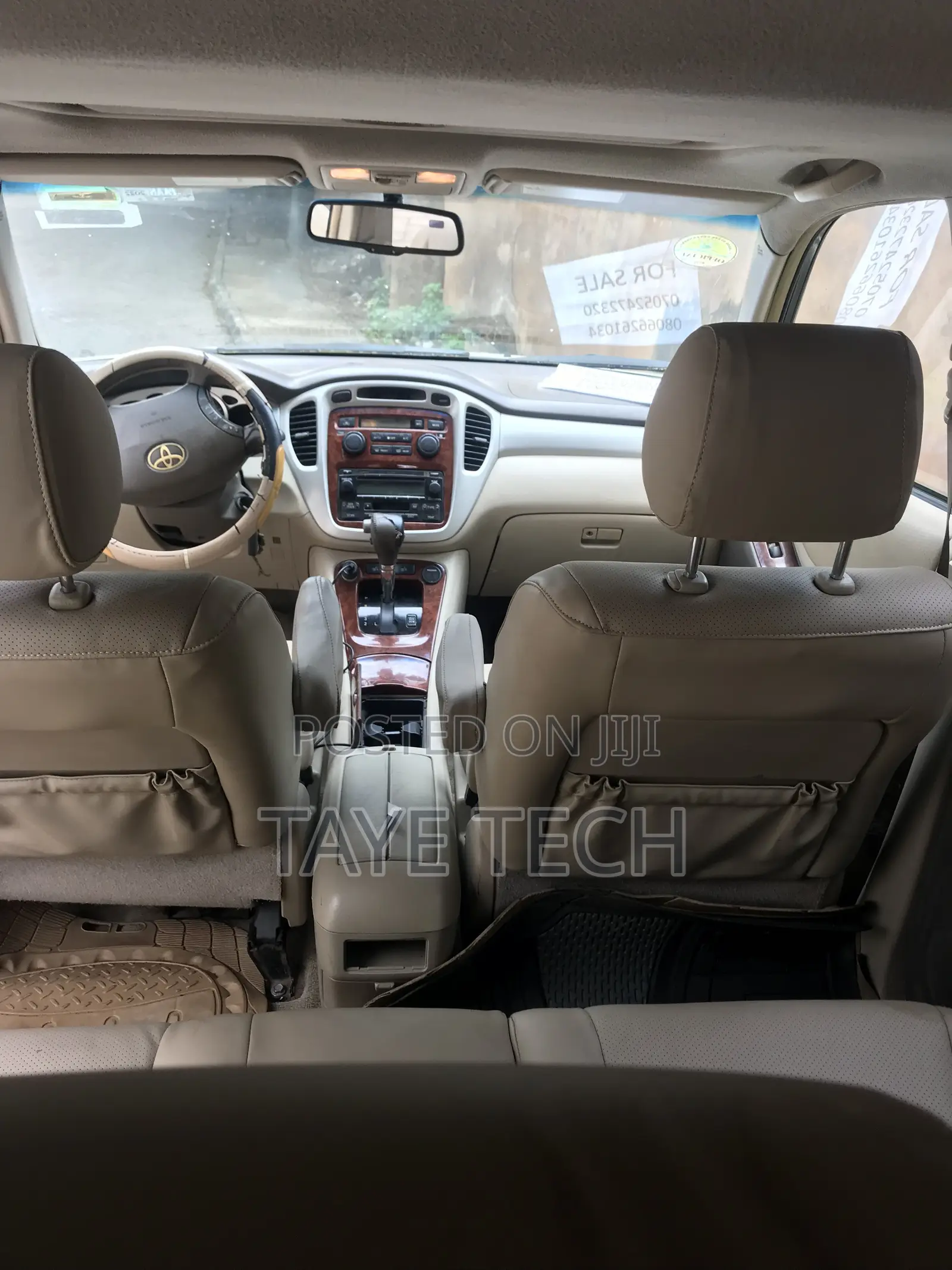 Toyota Highlander V6 4x4 2006 Gold
