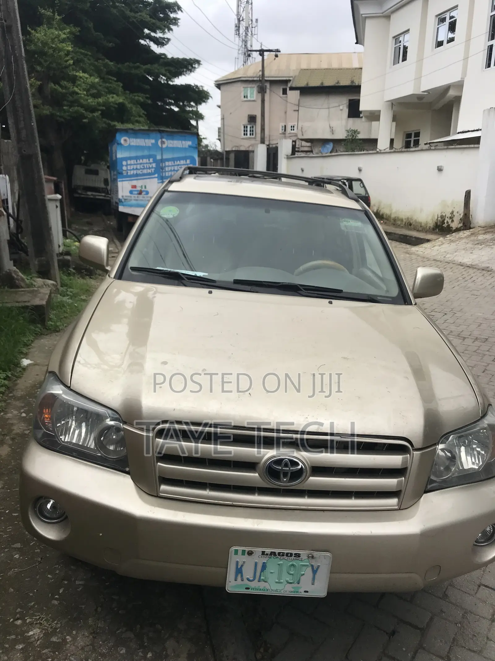 Toyota Highlander V6 4x4 2006 Gold