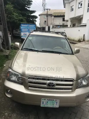 Toyota Highlander V6 4x4 2006 Gold