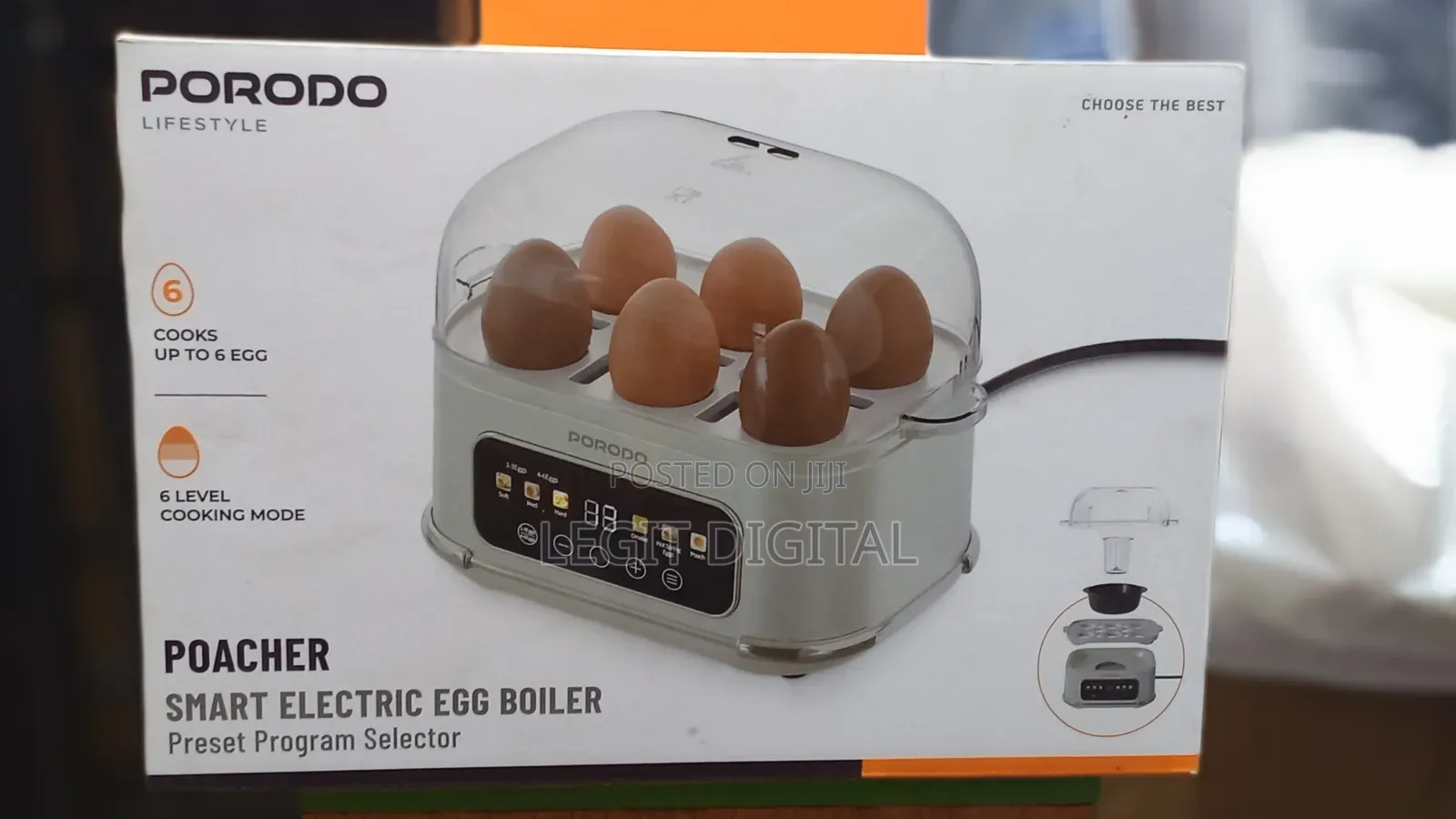 Porodo Egg Boiler