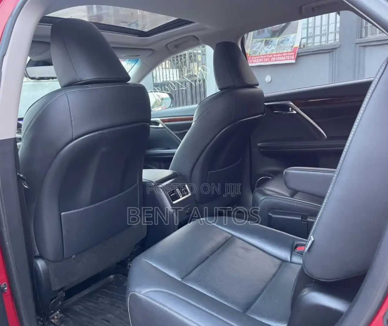 Lexus RX 350L AWD 2018 Red