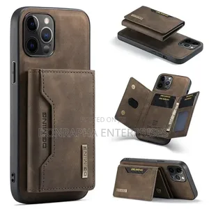 Leather Wallet Case for iPhone 15 Pro Max – Premium Flip Cover