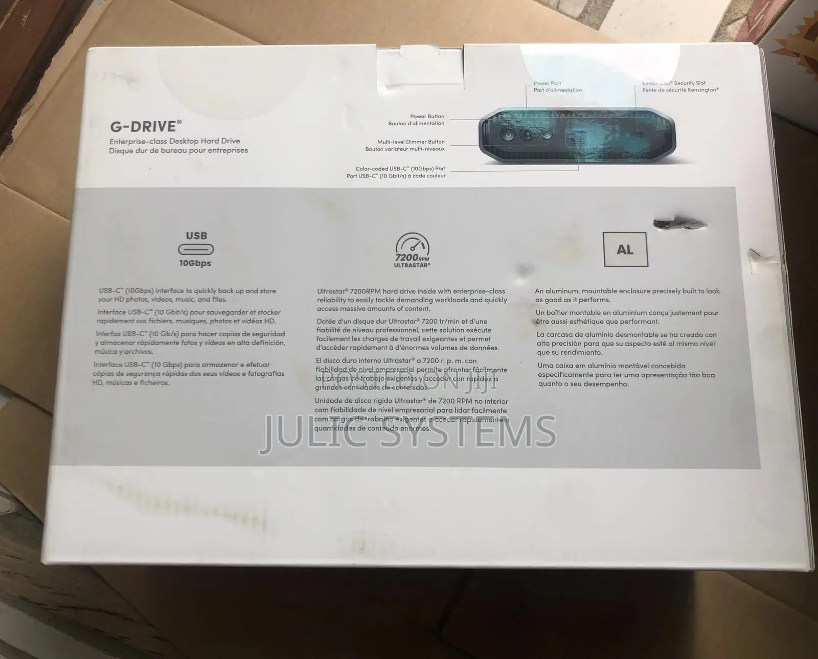 22tb Sandisk Professional G-Drive