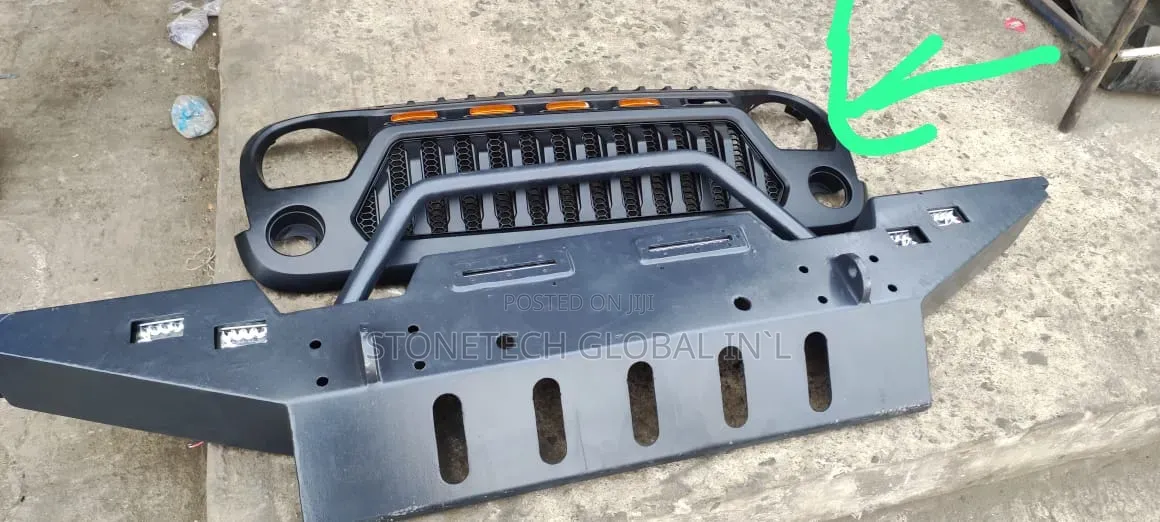 Black Iron Bumper Spoiler