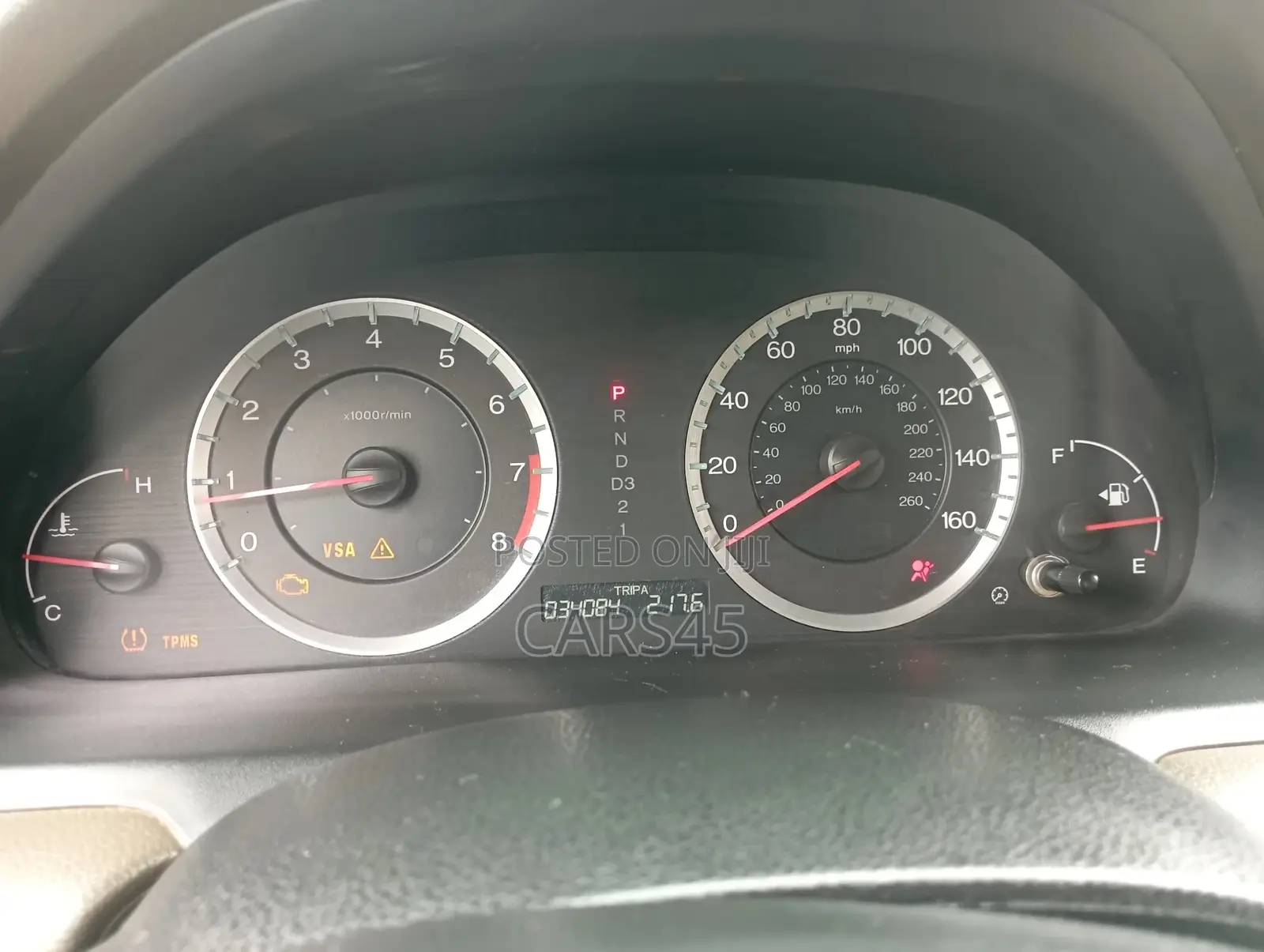 Honda Accord 2009 Black