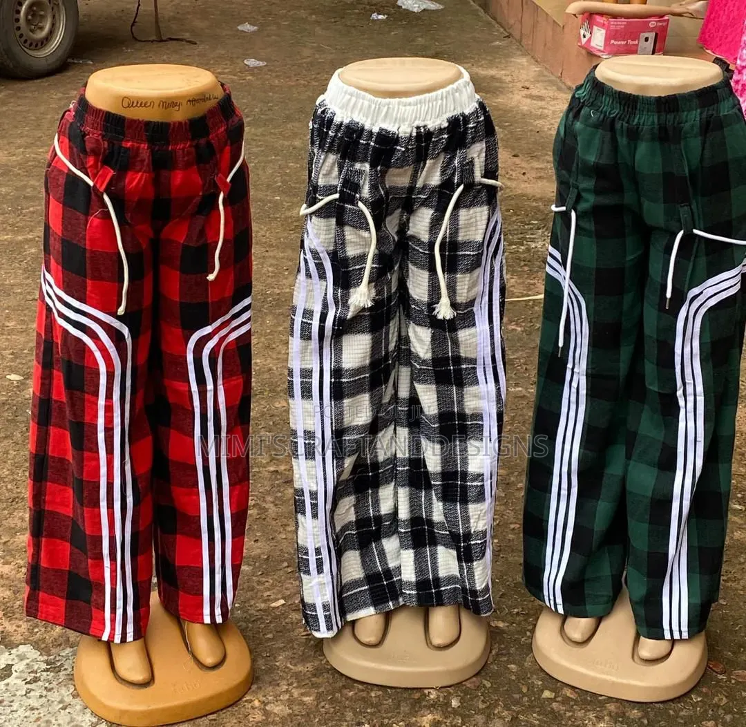 Unisex Adire Joggers and Plain Joggers